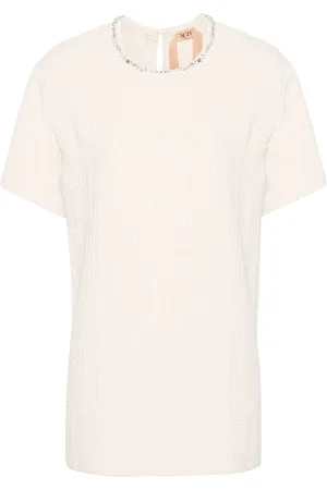 Nº21 Blusa con detalles de gemas
