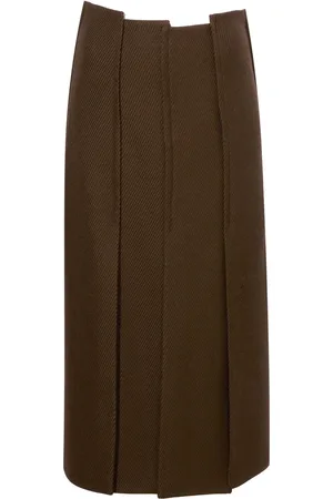 Proenza Schouler Falda midi con cintura alta