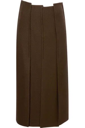 Proenza Schouler Falda midi con cintura alta