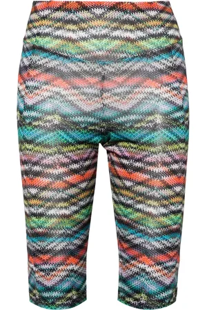 Missoni Shorts con estampado en zigzag