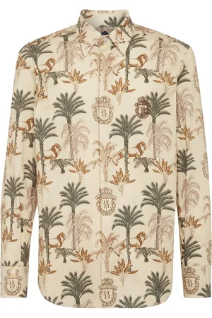 BILLIONAIRE Camisa con estampado gráfico