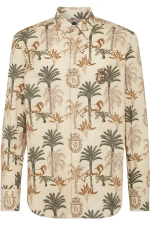 BILLIONAIRE Camisa con estampado gráfico