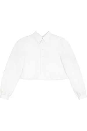 Maison Margiela Camisa corta con doble capa