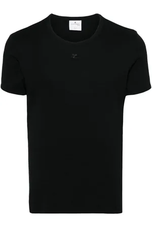 Courrèges Playera con aplique del logo