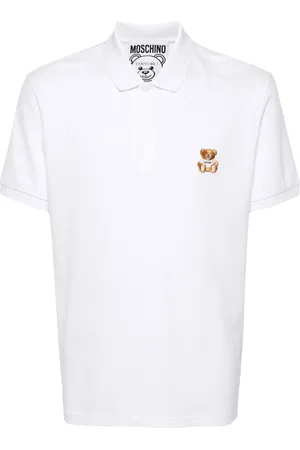 Moschino Playera tipo polo con motivo Teddy Bear