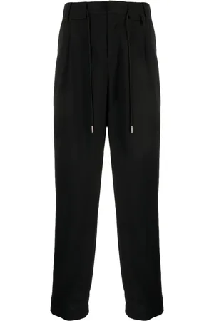 SACAI Pantalones tapered con cordones en la pretina
