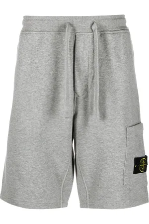 Stone Island Shorts deportivos con distintivo Compass