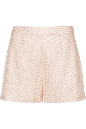 Missoni Shorts con detalle en zigzag