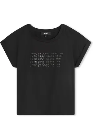DKNY Playera con detalle del logo