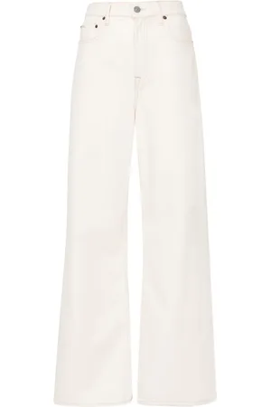 Ralph Lauren Jeans anchos con tiro alto