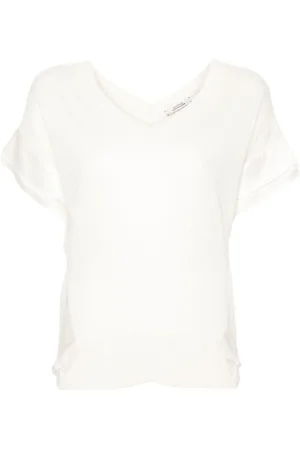 Dorothee Schumacher Top tejido con cuello en V