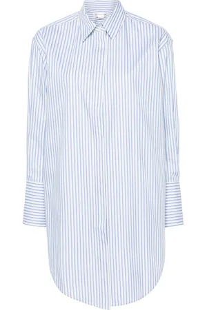 Victoria Beckham Camisa con rayas estampadas