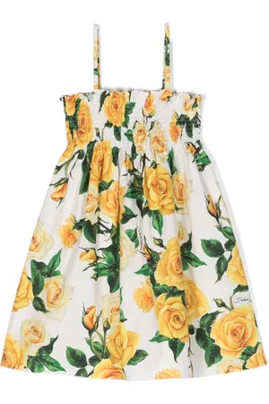 Dolce & Gabbana Vestido acampanado con motivo floral