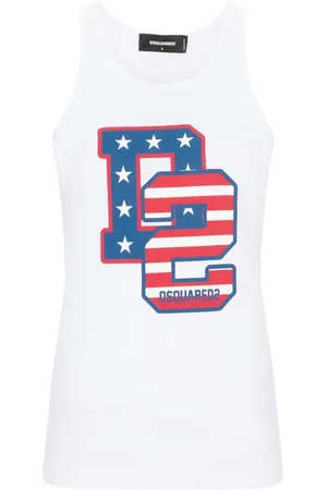 Dsquared2 Top con logo estampado