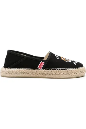 Kenzo Alpargatas Tiger con logo bordado