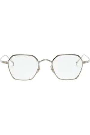 Kame Mannen Lentes con armazón geométrica