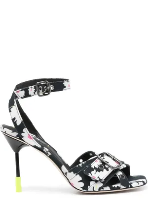 Msgm Sandalias con tacón de 105mm