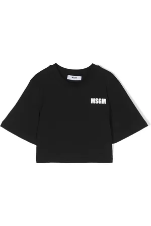 Msgm Playera con logo estampado