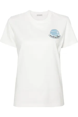 Moncler Playera con parche del logo