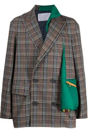 Kolor Blazer con motivo de cuadros