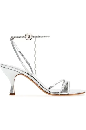 Salvatore Ferragamo Sandalias de charol con tacón de 70mm
