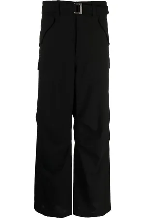 SACAI Pantalones cargo con diseño recto