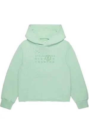 Maison Margiela Hoodie con motivo Numbers