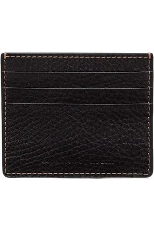 Brunello Cucinelli Tarjetero con logo en relieve