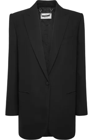 Philipp Plein Blazer con botones y solapas de pico