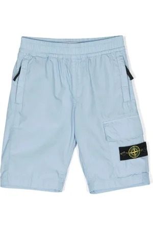 Stone Island Shorts con distintivo Compass