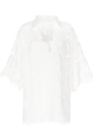 ZIMMERMANN Blusa con bordado floral