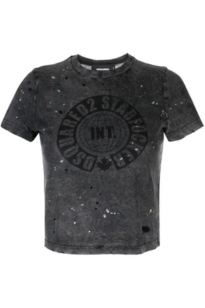 Dsquared2 Playera con logo estampado