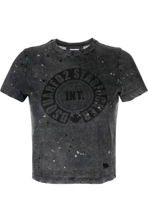 Dsquared2 Playera con logo estampado