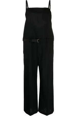 SACAI Jumpsuit con cinturón
