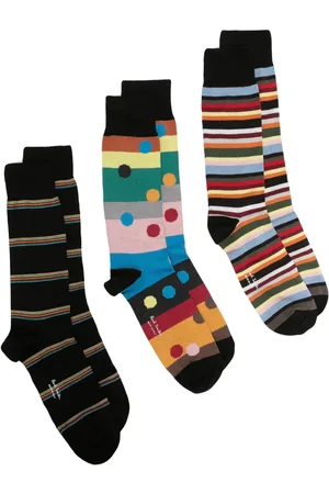 Paul Smith Juego de tres pares de calcetines con logo