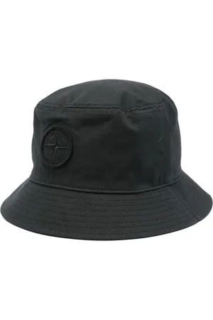 Stone Island Gorro de pescador con bordado Compass