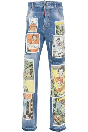 Dsquared2 Jeans rectos Betty Boop