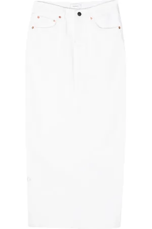 WARDROBE.NYC Falda larga de mezclilla