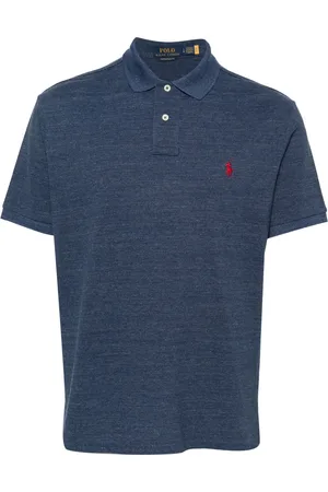 Ralph Lauren Playera tipo polo con logo bordado