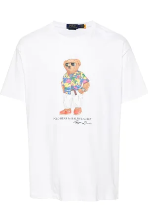 Hombre Camisetas s Karl Lagerfeld Gráfico De Manga Corta Mini Head Nuevo