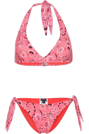 Etro Bikini con estampado de cachemira