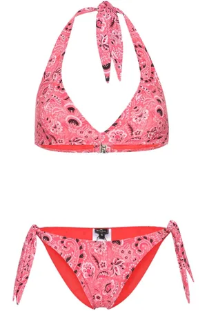 Etro Bikini con estampado de cachemira