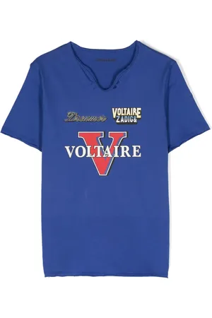 Zadig & Voltaire Playera con logo estampado