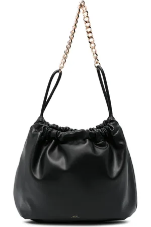 A.P.C. Bolsa de hombro Ninon con logo en relieve