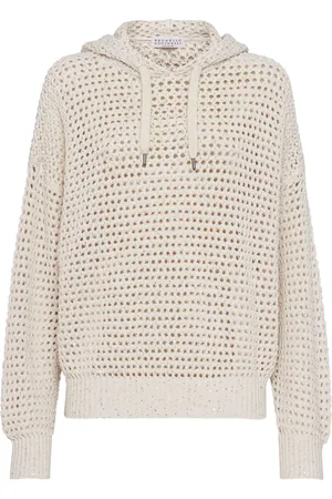 Brunello Cucinelli Hoodie de tejido flojo