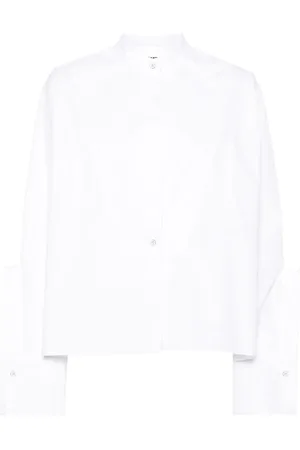Jil Sander Camisa corta de popelina