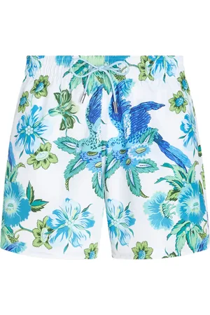 Etro Shorts de playa con estampado floral