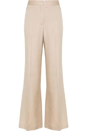 Stella McCartney Pantalones acampanados con tiro alto