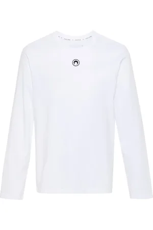 Marine Serre Playera manga larga Crescent Moon