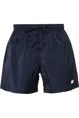 Fursac Shorts de playa con aplique del logo